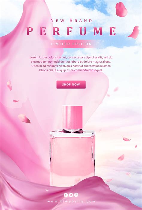 perfume advertisement words